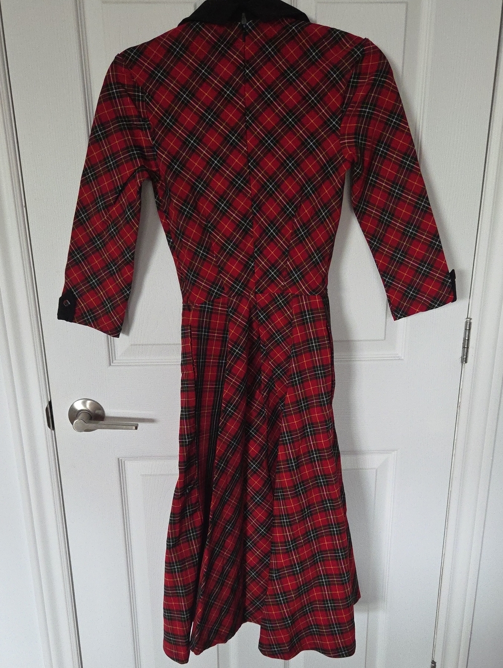 UNIQUE VINTAGE Trudy 1950s Pinup Swing Dress - Picture 9 of 11